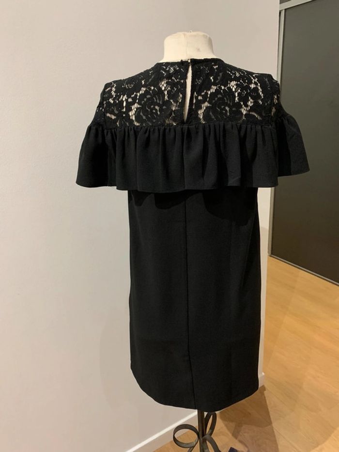 Superbe Robe noire avec dentelle 🌸 34 XS - photo numéro 5
