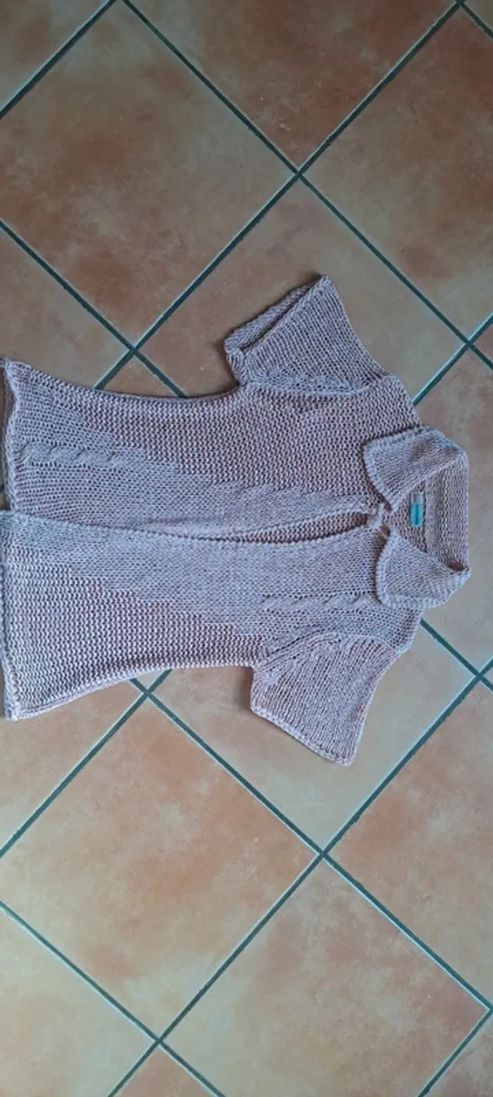 Gilet rose