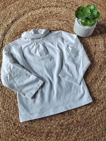 Sous pull blanc 18 mois