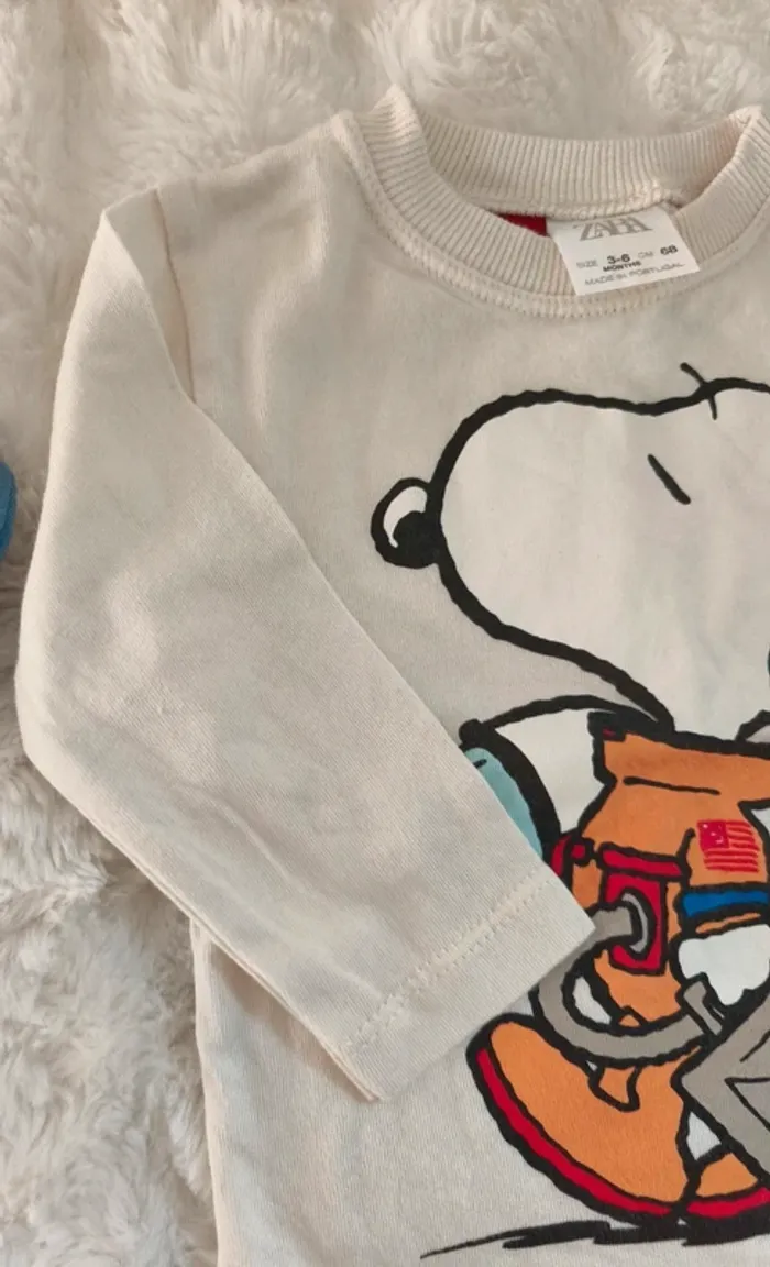 Lot 2 t-shirts Zara bébé 3–6 mois - photo numéro 9