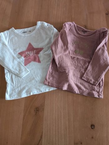 Lot t-shirt 9 mois