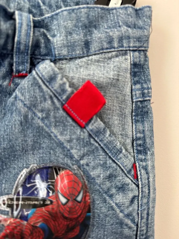 👖 jean - garçon - 4 ans - Spiderman- très bon état - photo numéro 5