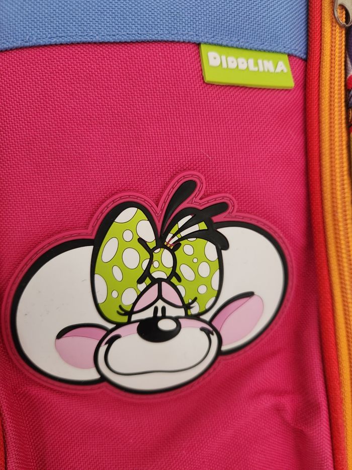 Sac à dos,  Cartable Diddl Diddlina.  Vintage - photo numéro 2