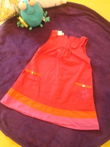 Robe en coton été fille 24 mois