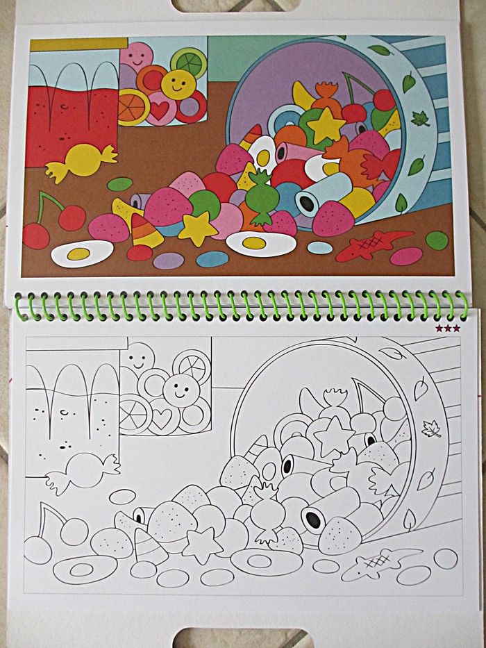 Livre de coloriages Gourmandises - Sycomore (38 pages) - photo numéro 6