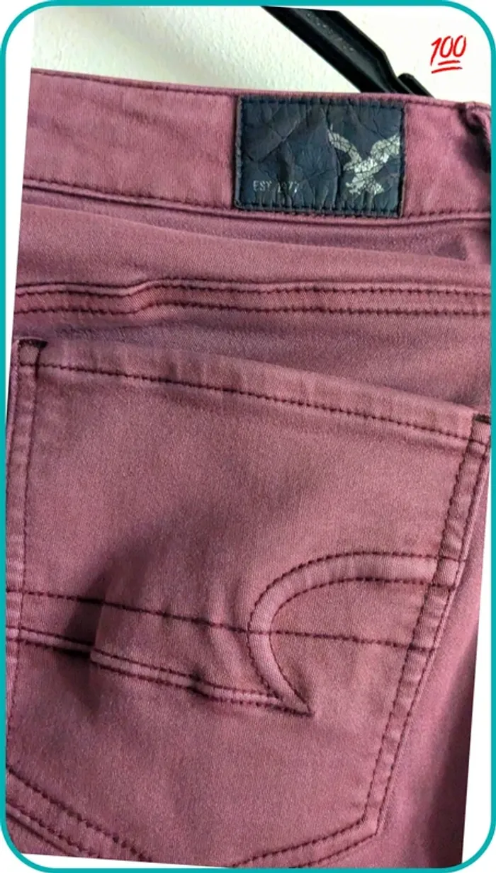 Jeans jegging femme American eagle - photo numéro 4