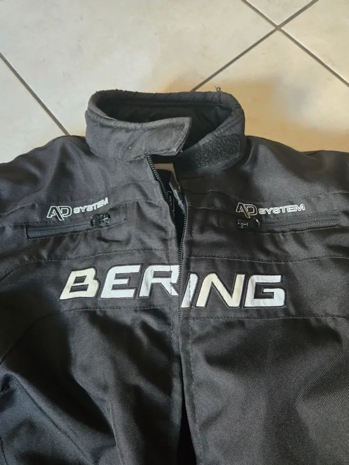 Veste de moto femme bering taille 4 tbe - photo numéro 2