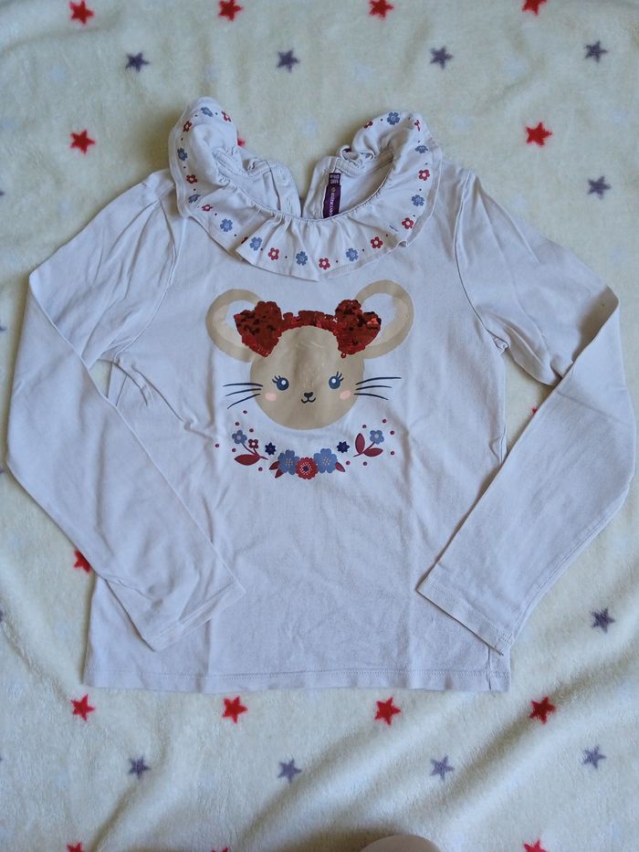 Lot de 5 T-shirts manches longues 8/9 ans