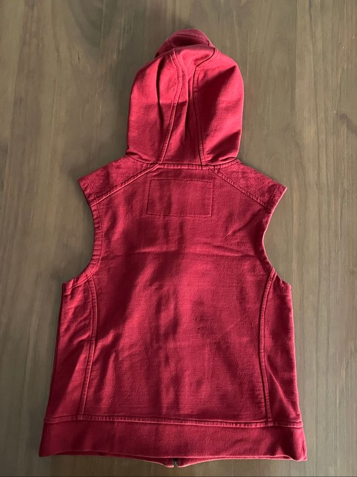 Pull débardeur capuche rouge West 8 ans - photo numéro 6