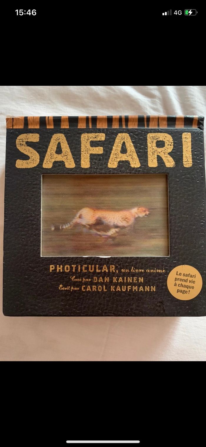 Livre photicular safari