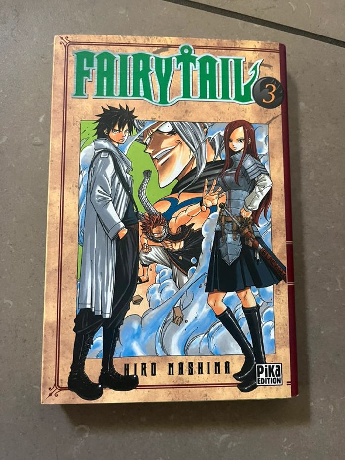 Livre manga fairy tail 3