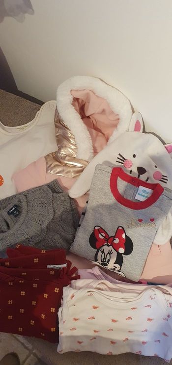 Lot vêtements fille 9mois
