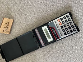Calculatrice scientifique vintage casio fx junior