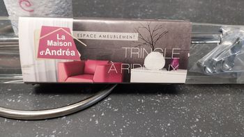 Tringle à rideaux de 40 à 70 cm