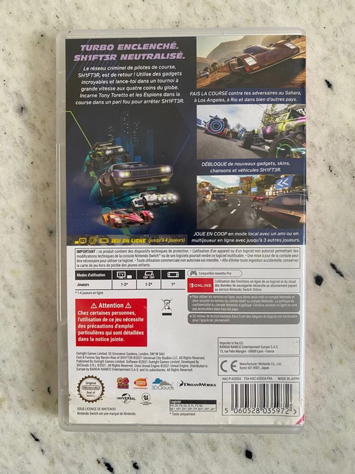 Jeu switch Fast and furious - photo numéro 3