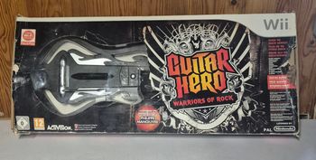Guitar Hero Warriors of Rock Wii  pack guitare complet avec jeu, fonctionnel, PAL