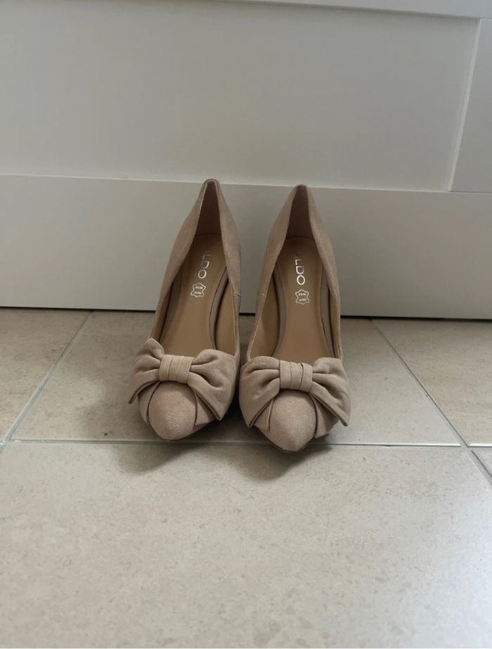 Escarpins beige Aldo - photo numéro 5