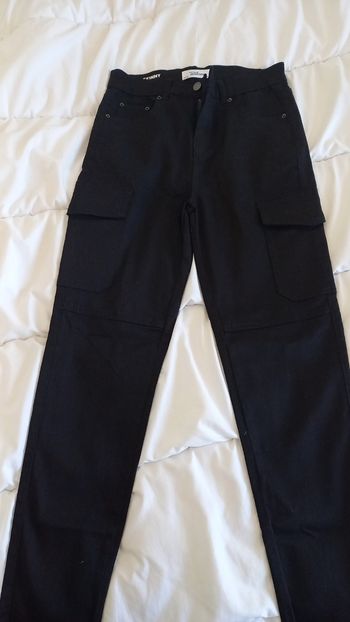 Jeans cargo femme