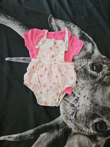 Ensemble salopette 24 mois