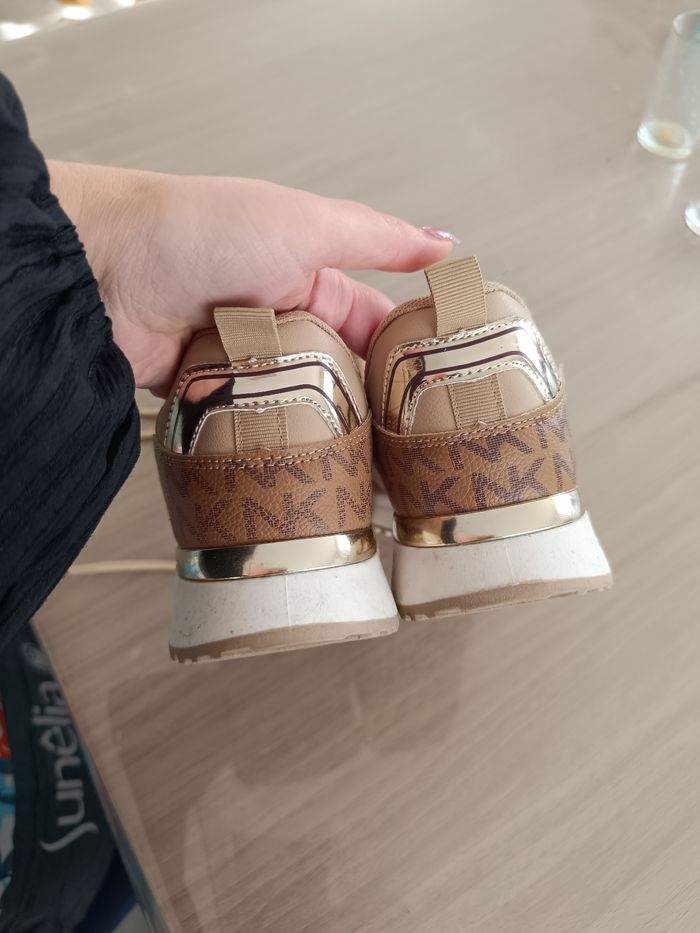 Baskets beige et doré 37 - photo numéro 2