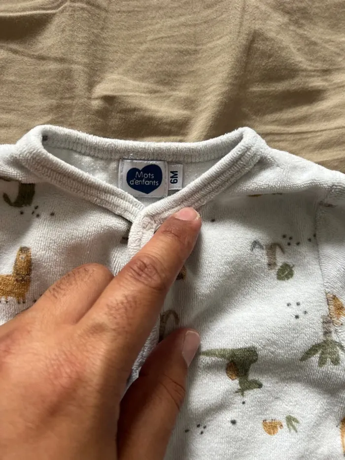 Lot de 3 pyjamas velours - photo numéro 7