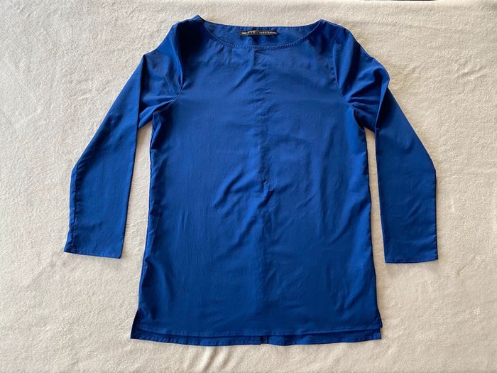 Blouse Zara bleu roi taille 36 - photo numéro 12