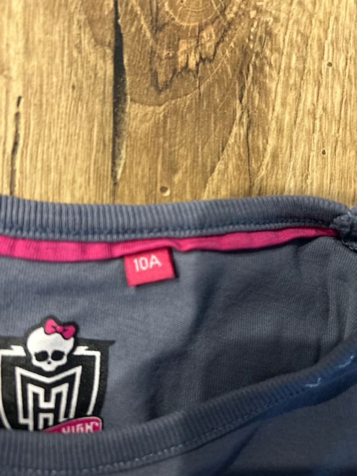 T-shirt manches longues Monster High, 10 ans - photo numéro 3
