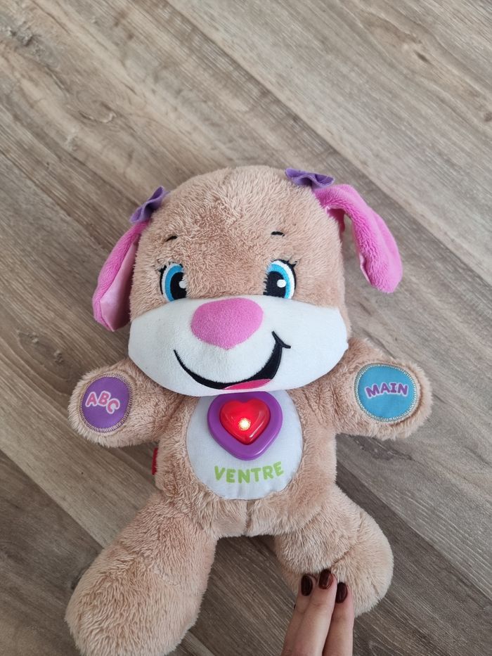 Peluche interactive qui chante