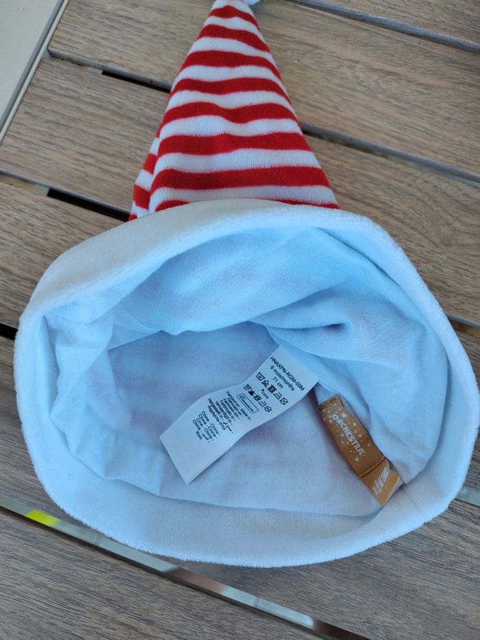 Bonnet de Noël lutin orchestra T.9M - photo numéro 3