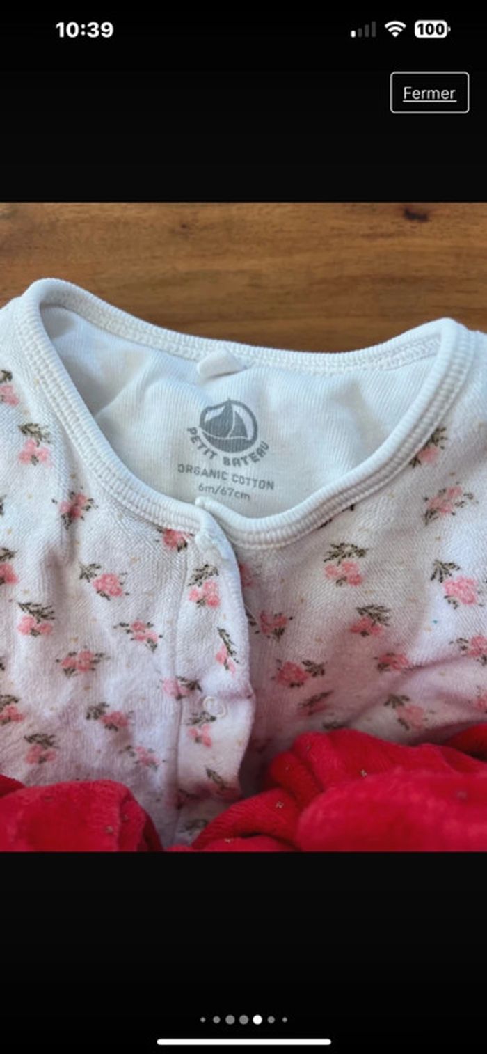 6 pyjamas fille 6 mois - photo numéro 10