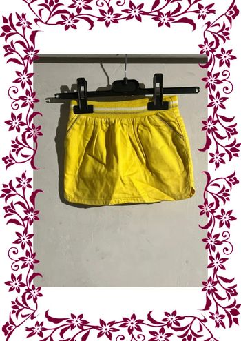 Jupe jaune 18 mois
