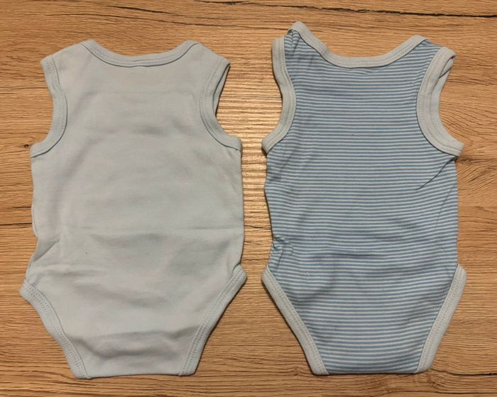 Lot 6 bodies sans manches 3 mois - photo numéro 7