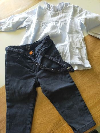 Ensemble bébé fille taille 12 mois