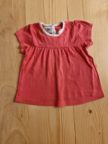 T-shirt Petit Bateau 18 mois imparfait