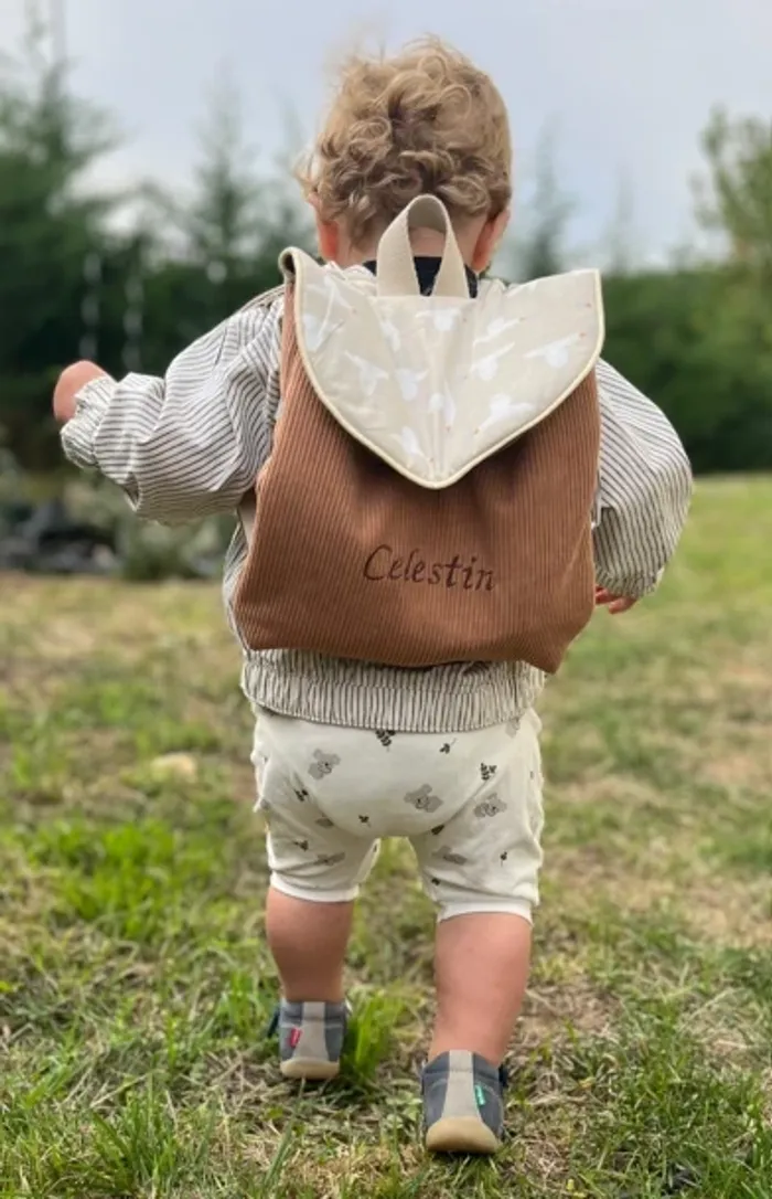 Sac à dos maternelle brodé - photo numéro 2