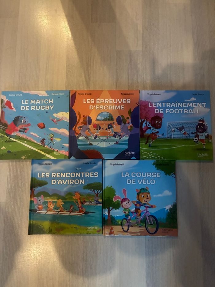 Lot de 5 livres enfants