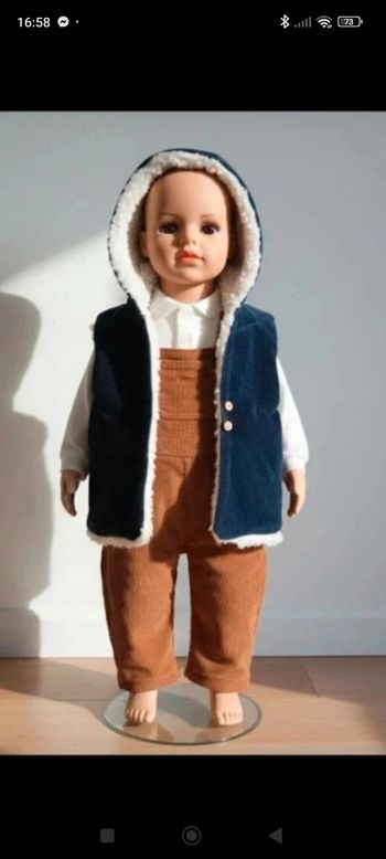 Petite veste douce 3 mois