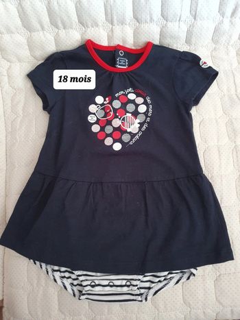 Robe body 18 mois terre de marins