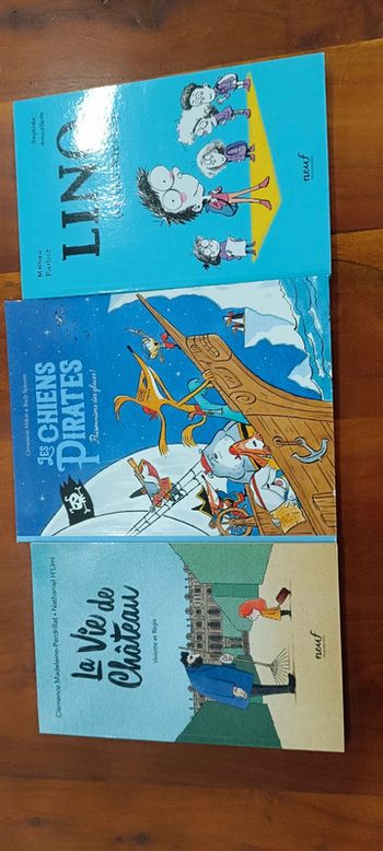 Lot de 3 livres école des loisirs