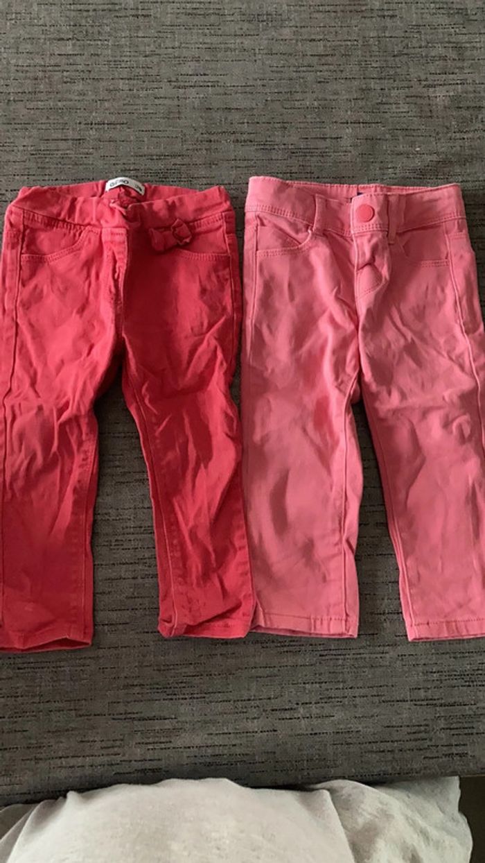 Lot 2 pantalons