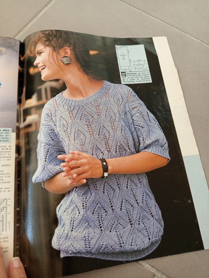 Magazine les plus beaux tricots sandra - photo numéro 10