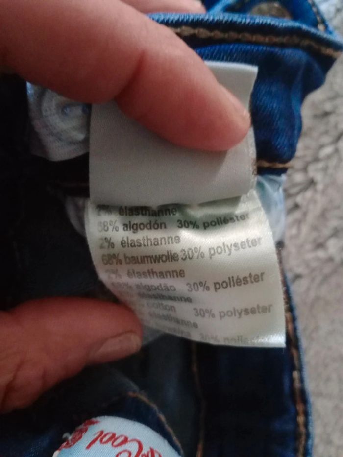 Jean fille 4 ans slim strass c48 - photo numéro 10