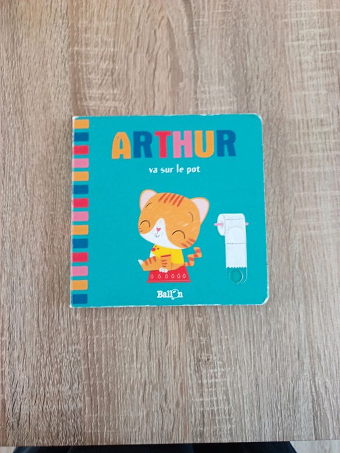 Livre Arthur va sur le pot