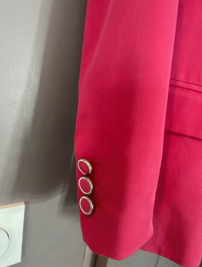 Veste blazer rose - photo numéro 2