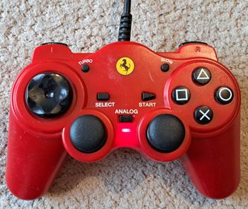 🎮 Manette Ferrari rouge Sony PlayStation 2 PS2