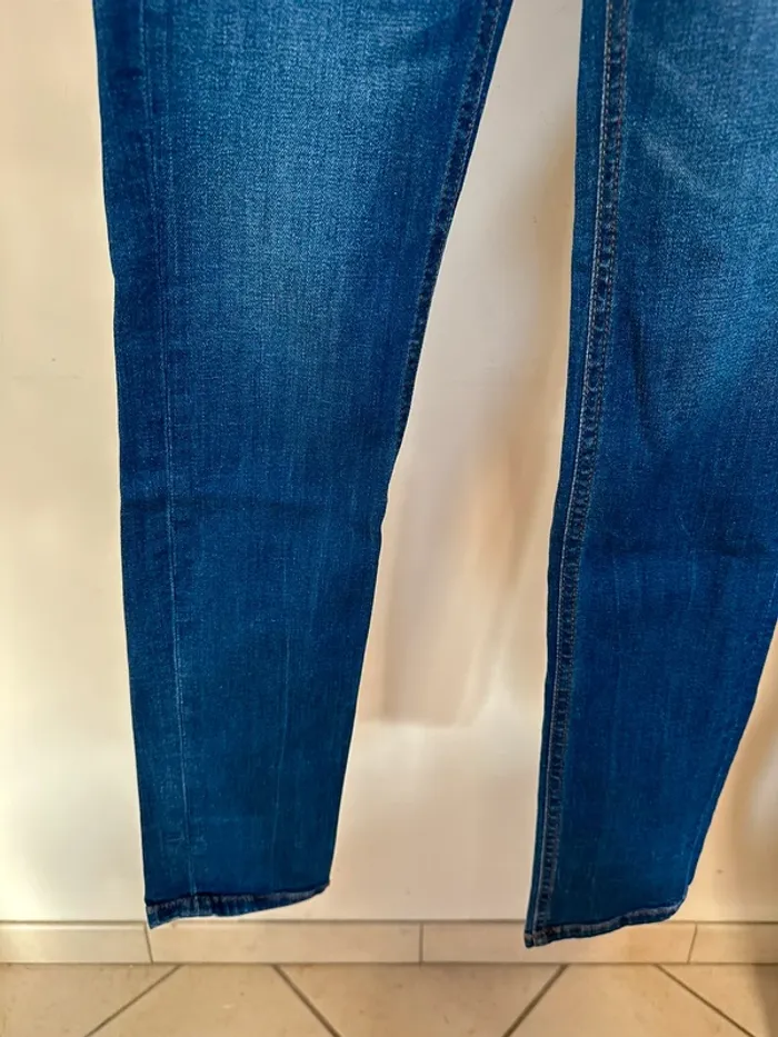 Jeans bizzbee bleu marine 32 neuf sans étiquette - photo numéro 3