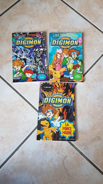 Lot de livres Digimon