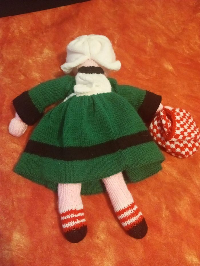 Bécassine en laine crochet, 45 cm - photo numéro 6