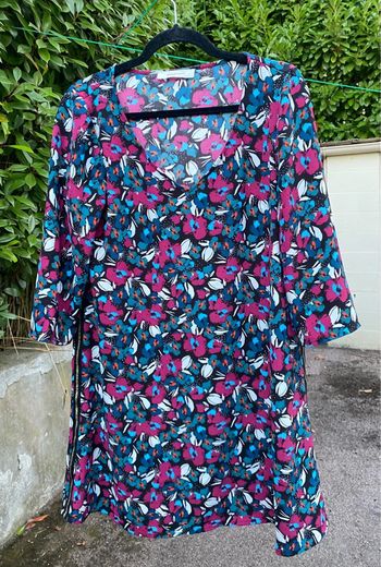 Robe droite fleurie Promod Taille 38
