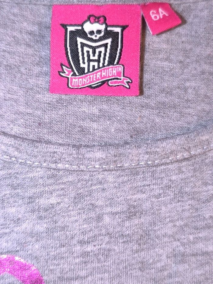 Tee-shirt manches longues Monster High - photo numéro 3